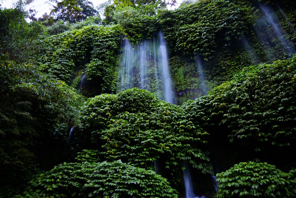 Benang Stokel waterfall tour