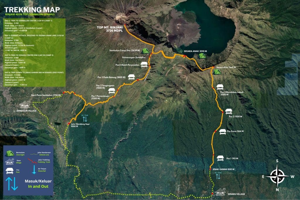 Mount Rinjani Trekking Season