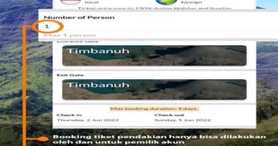 How To Book E-rinjani Ticket